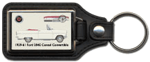 Ford Consul 204E Convertible 1959-62 Keyring 2